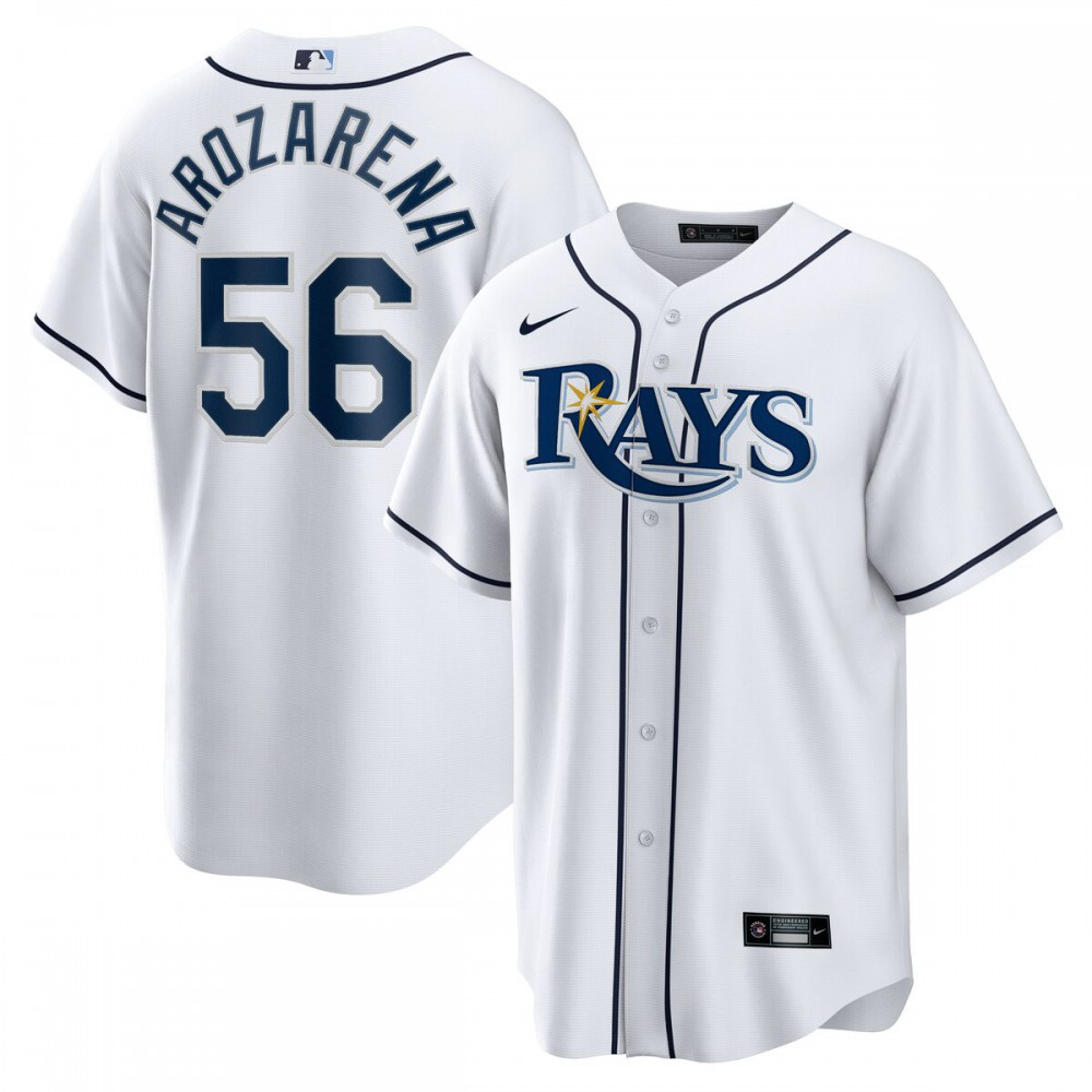 Randy Arozarena Tampa Bay Rays Replica Player Jersey - White-Pro Kit Vault | Brand New 26/27 Sports Jerseys